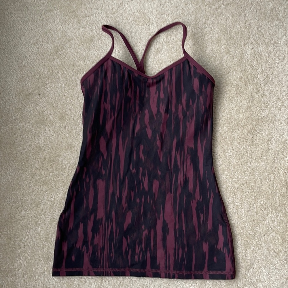 Lululemon tank built in bra size 4
